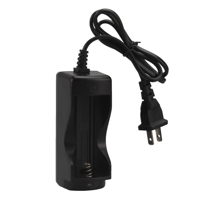SingFire US-SC6 Single Slot US Standard Power Charger Adapter for 26650/18650 - Black