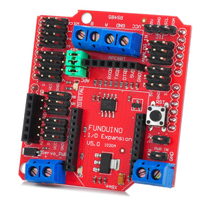 FUNDUINO Arduino Xbee IO Expansion Shield - Red + Black