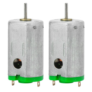 NdFeB DC Motor - Silver + Green (DC 3.7V / 2 PCS)