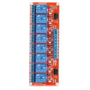3-in-1 8-CH 24V Relay Module w/ Optocoupler for Arduino
