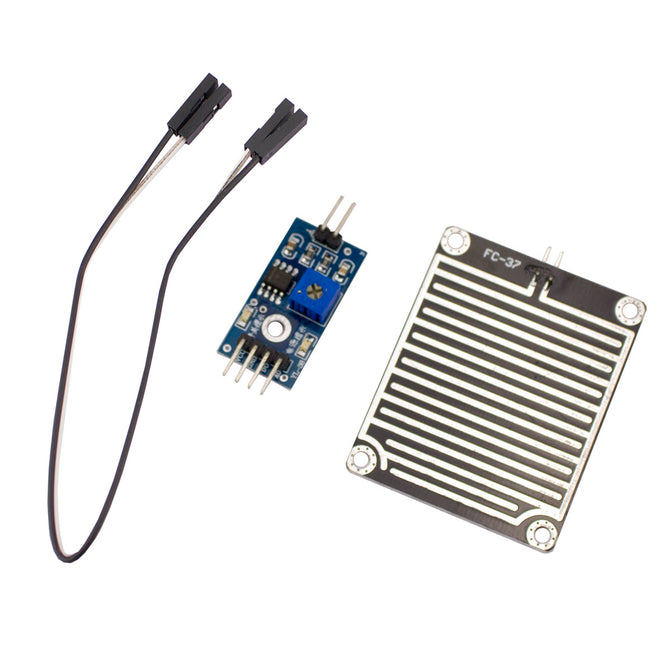 Rain Sensor for Arduino - Black + Silver