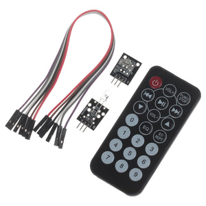 CG05SZ-057 Infrared Remote Control Module + HX1838 Receiver + NEC Coded Infrared Remote Control Set