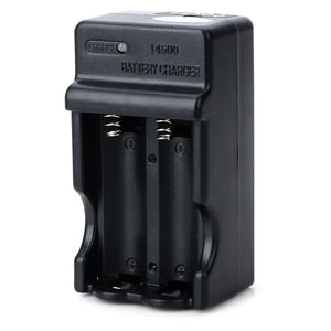 UltraFire UF-66 2-slot 14500 Battery Charger - Black+White (US Plugs )