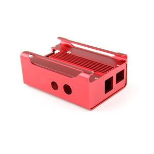 High Quality Protective Aluminum Alloy Case Enclosure Box for Raspberry PI Model B - Red