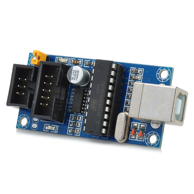 120102 AVR Microcontroller USBtinyISP Downloader USB Interface for Arduino - Deep Blue