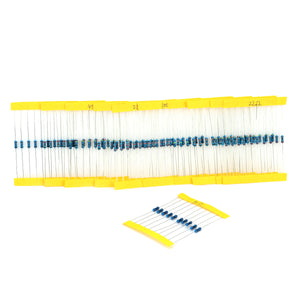 ZnDiy-BRY Z-098 DIY Common Resistors Kit - Blue + Silver (11 x 10 PCS)