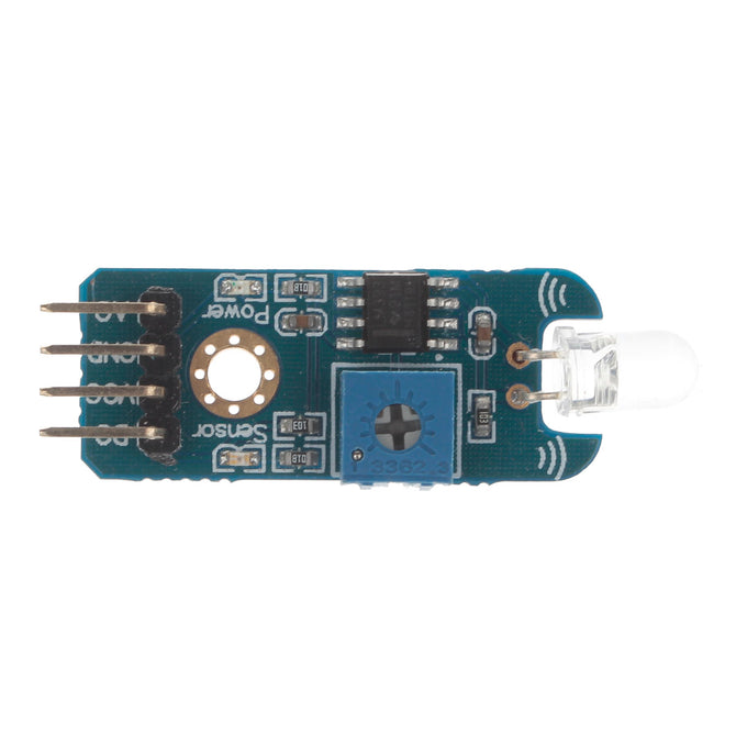 2-Channel Photosensitive Sensor Module for Arduino DIY Project - Blue + Transparent (DC 3~5.5V)