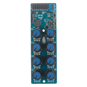8-CH Servo Motor Control Driver Board for Arduino PSC-8 - Blue (Works with official Arduino Boards)