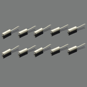 Jtron 32768HZ Clock Crystal / Clock Chip - Silver (10 PCS)