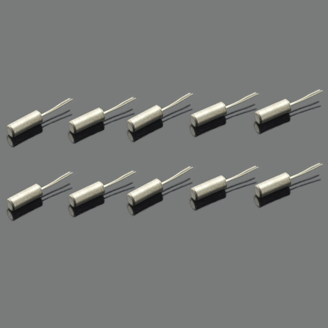 Jtron 32768HZ Clock Crystal / Clock Chip - Silver (10 PCS)