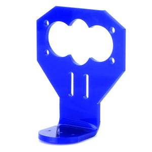 Convenient Car Mounted Acrylic Holder for HC-SR04 Ultrasonic Transducer - Deep Blue