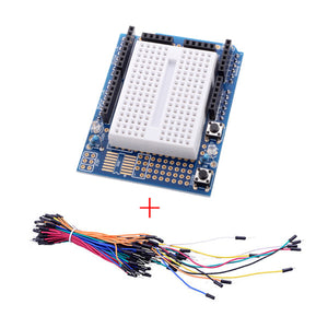 Mini Breadboard / Testboard + 70 Solderless Jumper Cable Wires Set