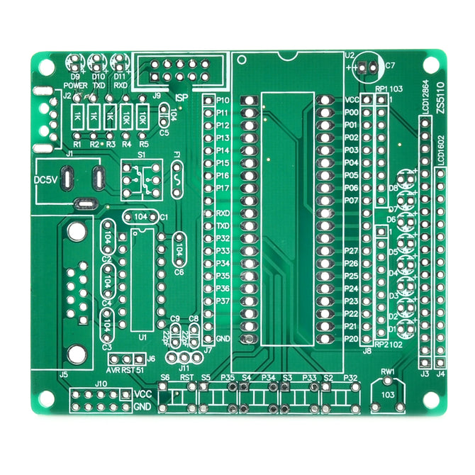FR4 PCB Board for 51 SCM