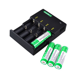 SingFire US-UC1 Universal Battery Charger w/4*18650, Car Charger (EU)