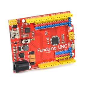 FR4 Funduino UNO Board for Arduino - Red