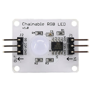 Produino Electronic DIY Full Color RGB Highlighted Mist LED Module for Arduino - White