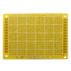 Jtron 9 x 7cm Universal Glass Board - Yellow