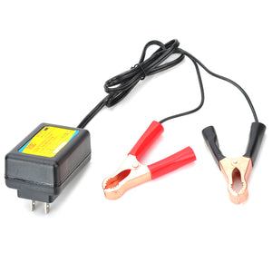HB-130801 13.8V1A 13.8W US Plugs Charger for Lead-Acid Battery - Black (AC 100~240V)