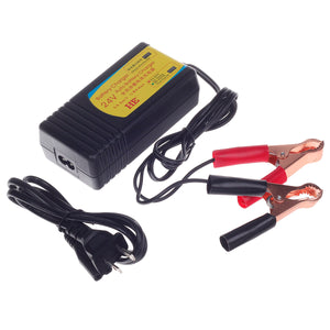 HB-2706105 27.6V1.5A 13.9W US Plugs Charger for Lead-Acid Battery - Black (AC 100~240V)