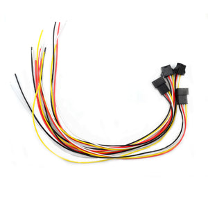 BONATECH SM Connection Line / 4P Male And Female On the plug - Black (30cm / 2 Sets)