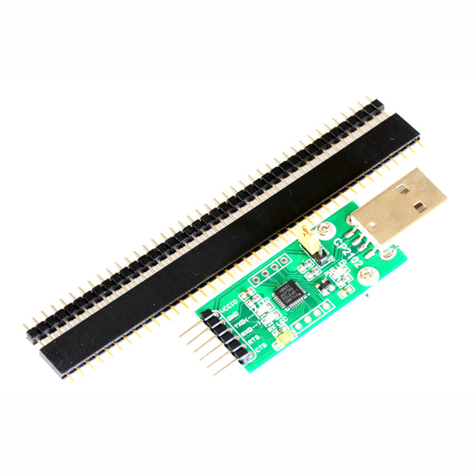 Waveshare CP2102(type A) USB to UART Board / TXD LED/RXD LED/POWER LED/SB to RS232 Development Board