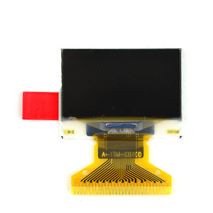BONATECH 0.96 Inch 128x64 Dot Matrix OLED Screen / White Display - Black