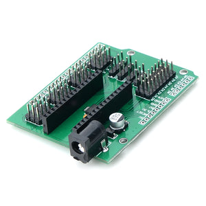 DIY NANO UNO Expansion Board - Green (Works with Official Arduino Boards)