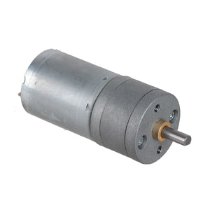 ZnDiy-BRY DC 12V 400RPM / DC 6V 200RPM High Torque Gear Motor - Silver