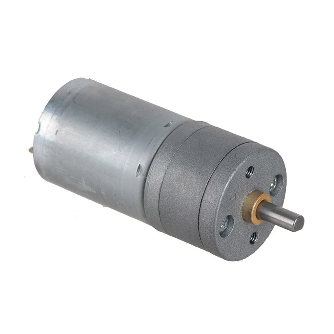 ZnDiy-BRY DC 12V 400RPM / DC 6V 200RPM High Torque Gear Motor - Silver