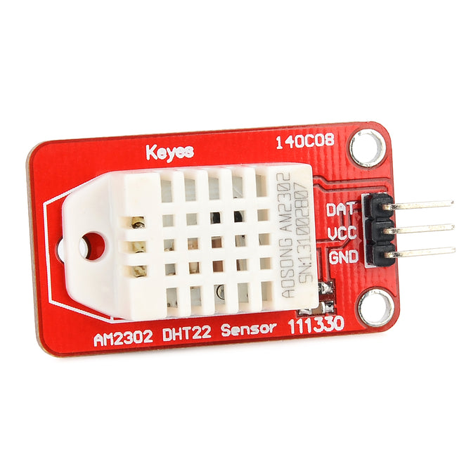 Keyes DHT22 FR4 Temperature / Humidity Sensor Module for Arduino - Red + White