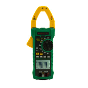MASTECH MS2115A True RMS AC&DC Clamp Meter w/ Non-Contact Voltmeter Function (1 x 6F22)