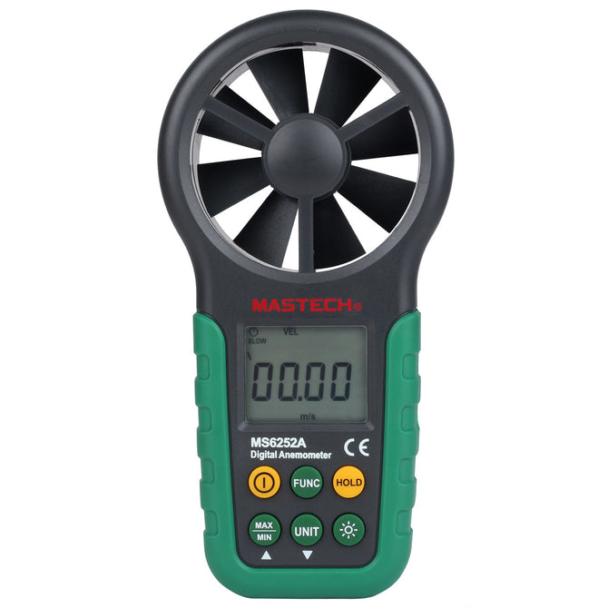 MASTECH MS6252A Digital Anemometer / Flow tester