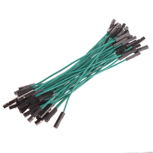MOT MOT9 Female to Female Cable for DIY Arduino Raspberry Development Board - Green (10cm/40 PCS)