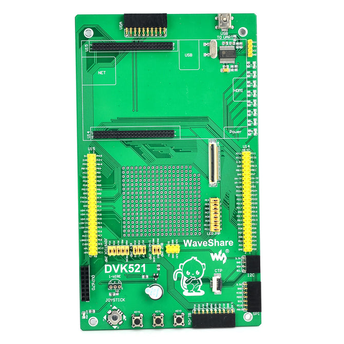 DVK521 Cubieboard 1/2 Expansion Board - Green