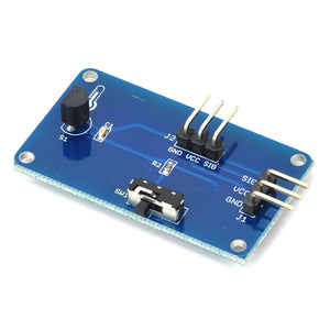 DS18B20 Multimetering Temperature Data Collection Module for Arduino - Deep Blue