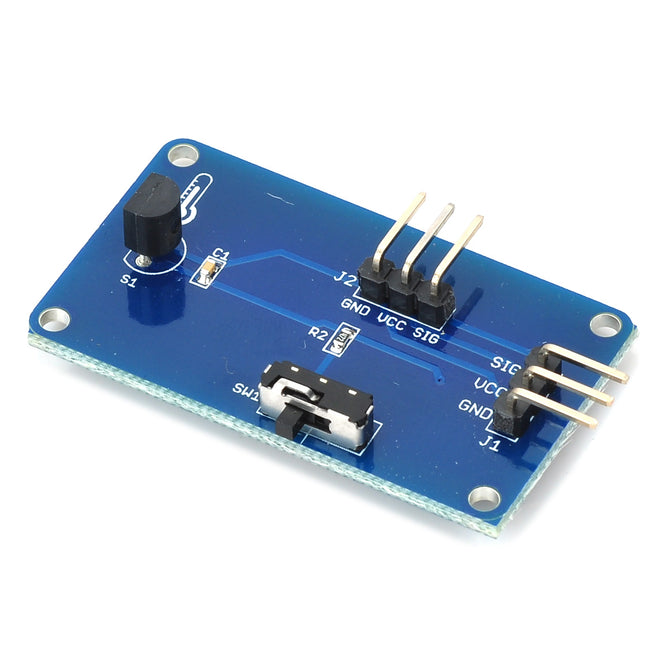 DS18B20 Multimetering Temperature Data Collection Module for Arduino - Deep Blue