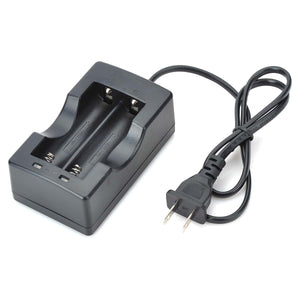 US Plug Battery Charger for 18650 - Black (100~240V)