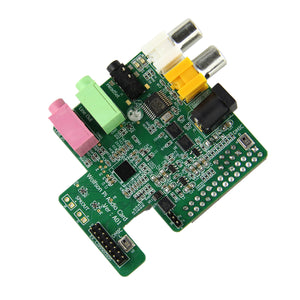 Wolfson PI Audio Card for Raspberry PI - Green