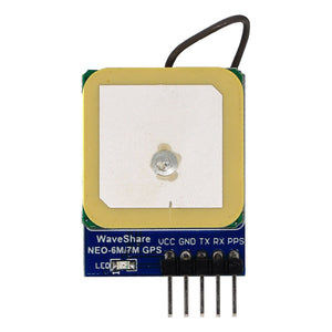 U-BLOX NEO-6M GPS Positioning Module to Serial TTL RS232 - Black
