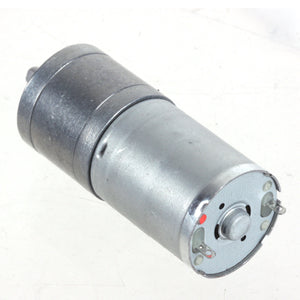 ZnDiy-BRY 25GA-80 DC 12V 80RPM / DC 6V 40RPM High Torque Gear Motor - Silver