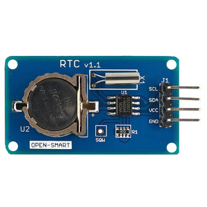 RTC v1.1 DS1307 Real Time Clock Module w/ I2C - Blue