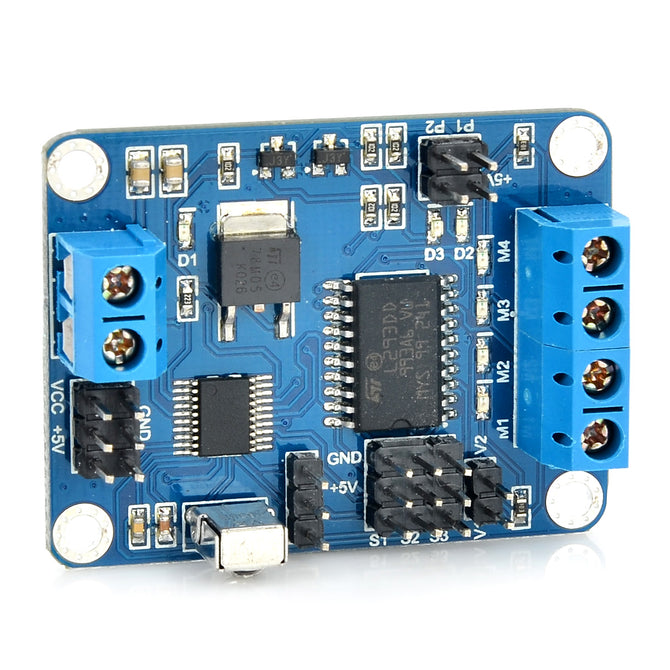 Infrared Remote Control Motor Driver Module