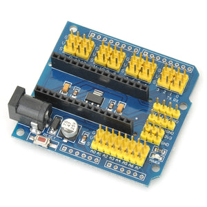 Fengyangdianzi 008 Expansion Board for Arduino - Blue + Multicolored