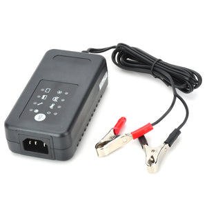 CA5015R 12V Lead-Acid Battery Charger - Black