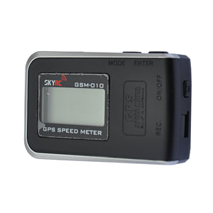 SKYRC GSM-010 SK-500002-01 1.2" LED Screen GPS Speed Meter - Black + Silver