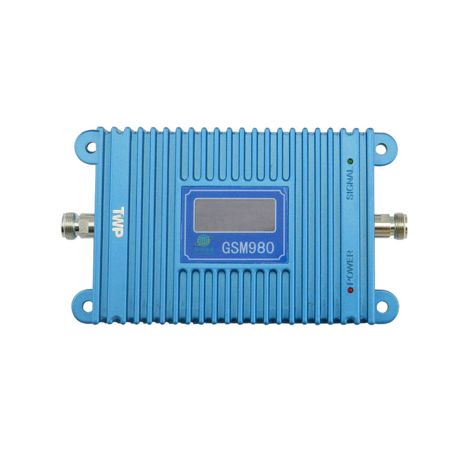 TWP GSM980 1W 1.9" LCD 900MHz Cell Phone Signal Booster Amplifier / Display Signal Amplifier - Blue