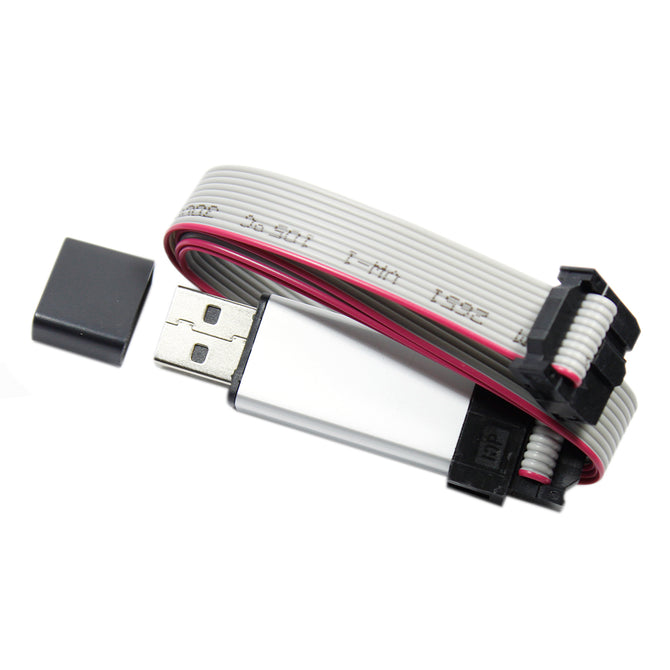 USB ISP ASP Programmer Download Adapter Cable for SCM Program - White (60cm)