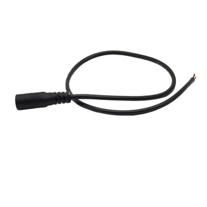 5.5mm*2.1mm Male DC Power Connector - Black (40cm)