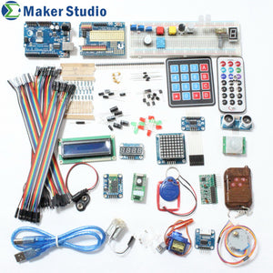 Maker Studio AK0000510M Arduino Uno R3 Learning Deluxe Kit