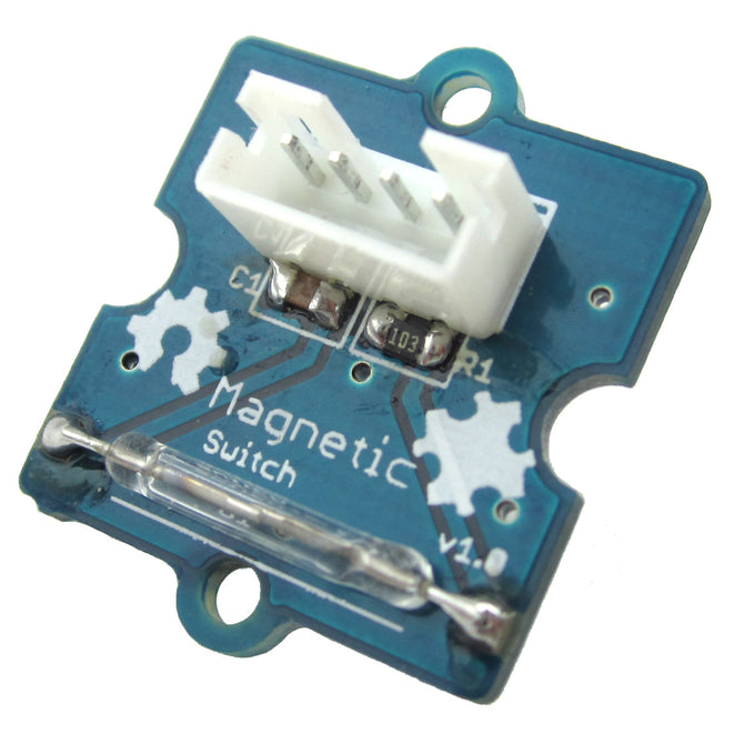 DIY Electronic Building Block Magnetic Reed Sensor Switch PCB Board Module For Arduino - Blue